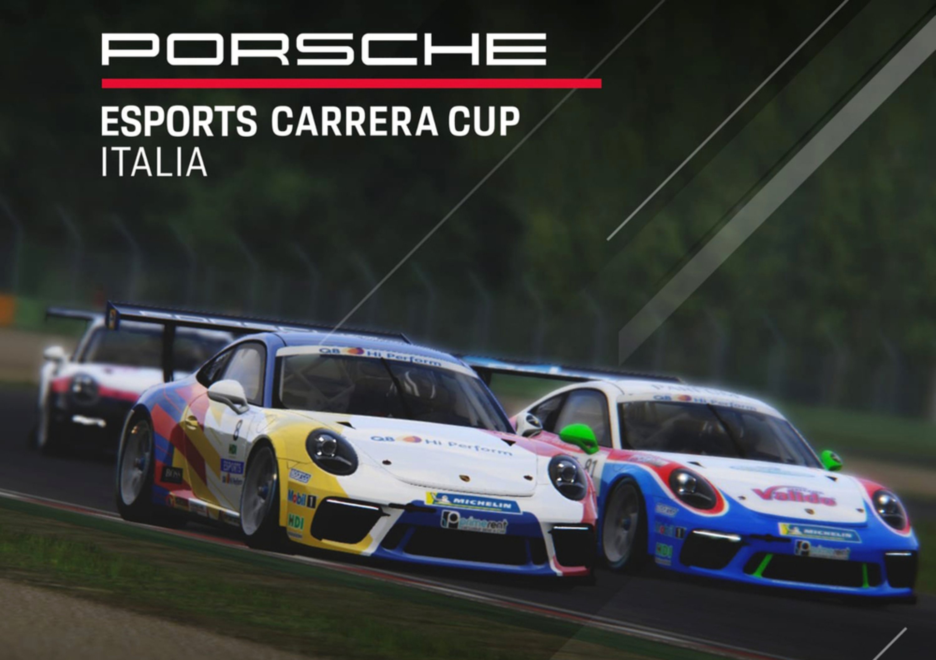 Porsche Esports Carrera Cup Italia: tutte le informazioni