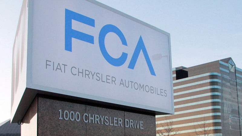 FCA, richiamate 862.520 auto negli Stati Uniti