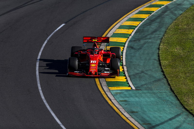 Quinta posizione per Charles Leclerc in Australia