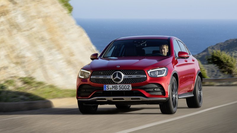 Mercedes GLC Coup&eacute; restyling, le prime immagini
