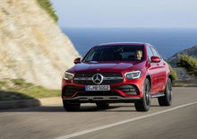 Mercedes GLC Coupé restyling, le prime immagini