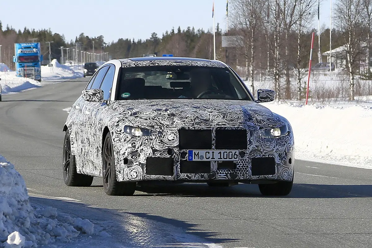 BMW M3 2020: avvistata ancora (Foto spia) (2)