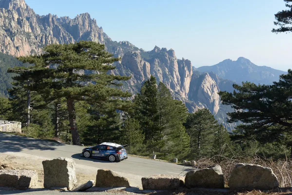 WRC19. Corsica. L’Evans (Ford) che non ti aspetti (7)