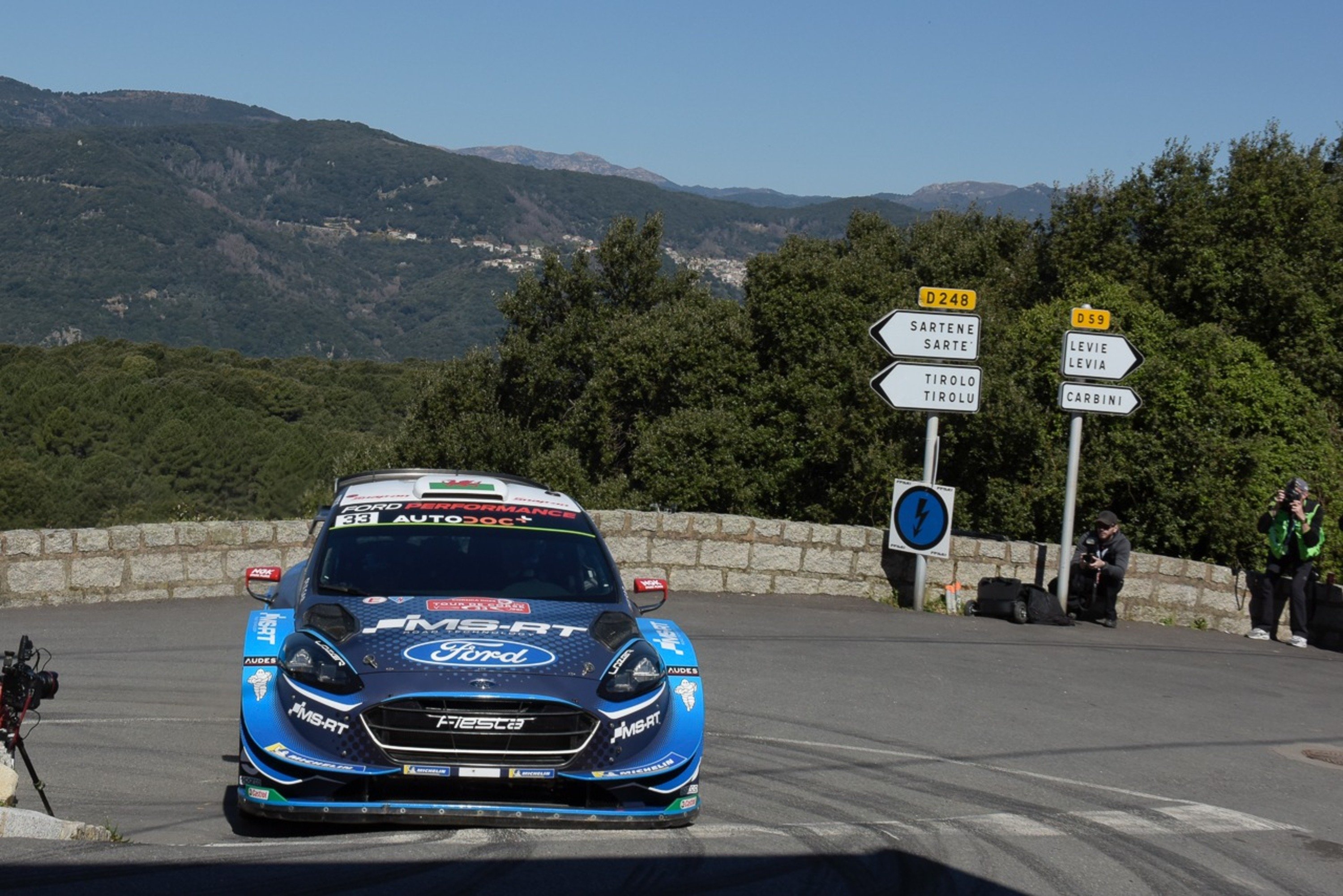 WRC19. Corsica. L&rsquo;Evans (Ford) che non ti aspetti