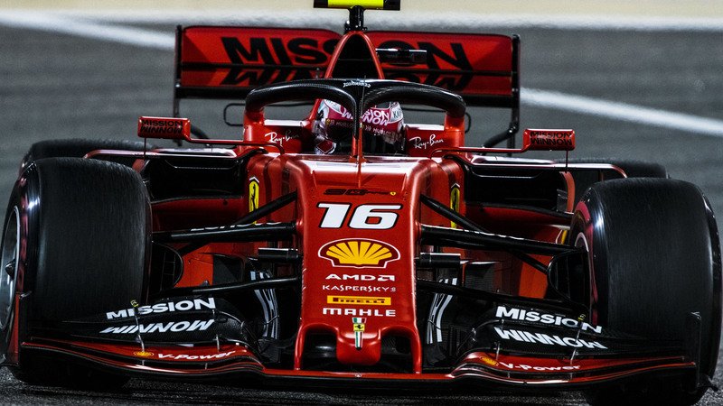 F1, GP Bahrain 2019: pole per Leclerc. Secondo Vettel
