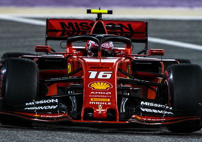 F1, GP Bahrain 2019: pole per Leclerc. Secondo Vettel