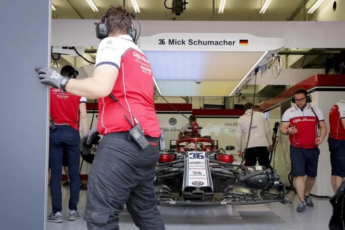 Mick Schumacher, test con Alfa Romeo dopo la Ferrari (3)