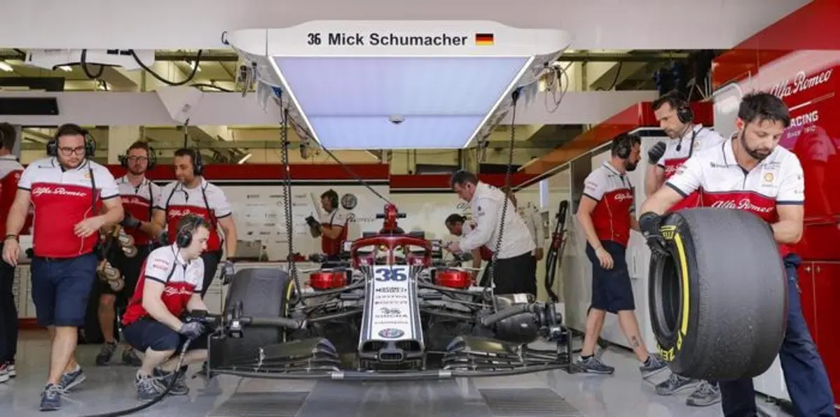 Mick Schumacher, test con Alfa Romeo dopo la Ferrari (9)