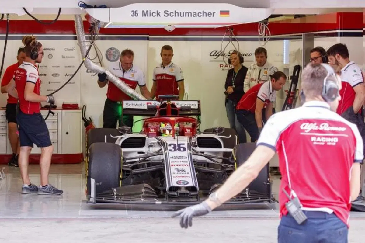 Mick Schumacher, test con Alfa Romeo dopo la Ferrari (8)