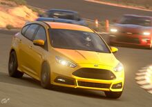 GT Sport e Ford Focus ST, la hot hatch da trackday