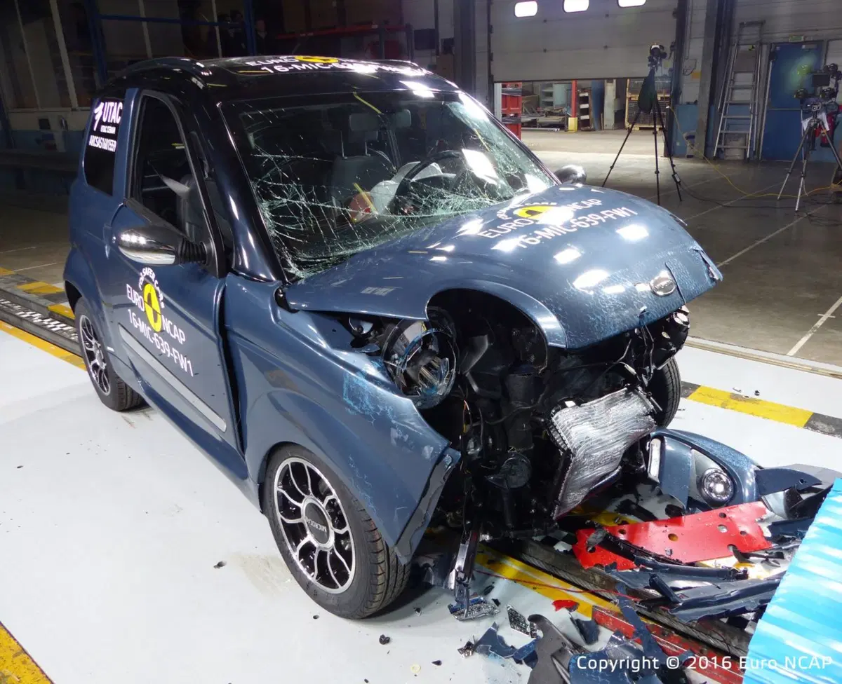 Microcar: per Euro NCAP sono ancora poco sicure (13)