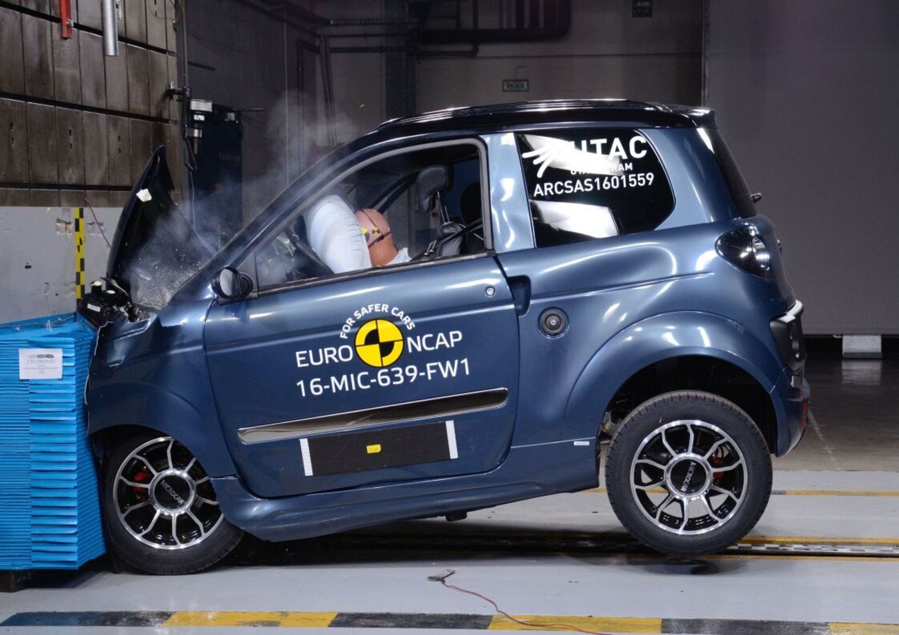 Microcar: per Euro NCAP sono ancora poco sicure