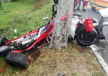 Cronoscalata Cortona Camucia, Dramma in gara: auto storica contro albero e muore il pilota