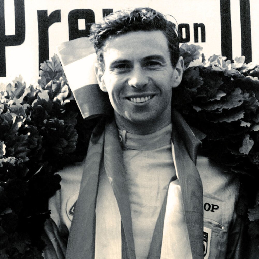 Jim Clark, uno dei protagonisti della Formula 1 negli anni Sessanta