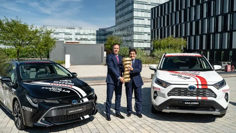 Giro d'Italia 2019: Toyota auto ufficiale