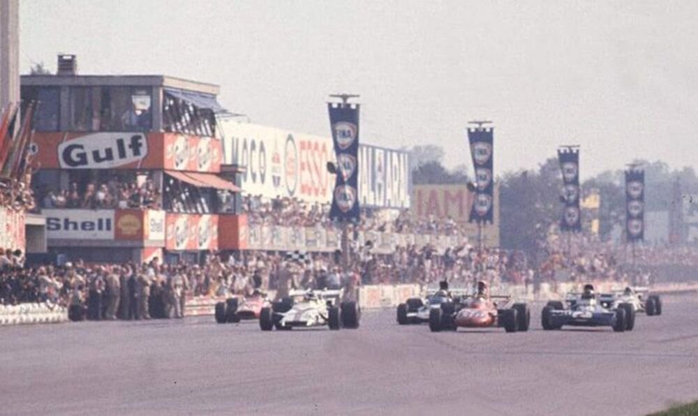 Il finale del Gran Premio d&#039;Italia del 1971 a Monza