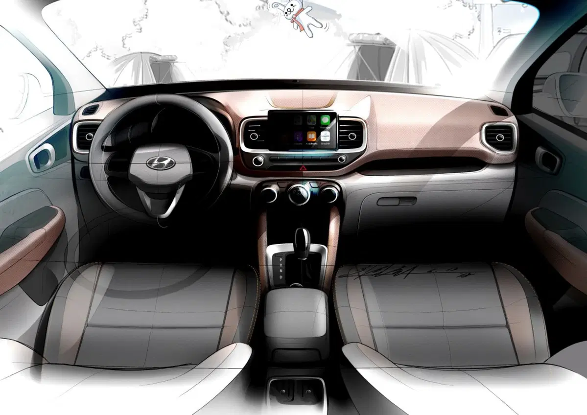 Hyundai Venue: primi bozzetti del nuovo SUV (3)