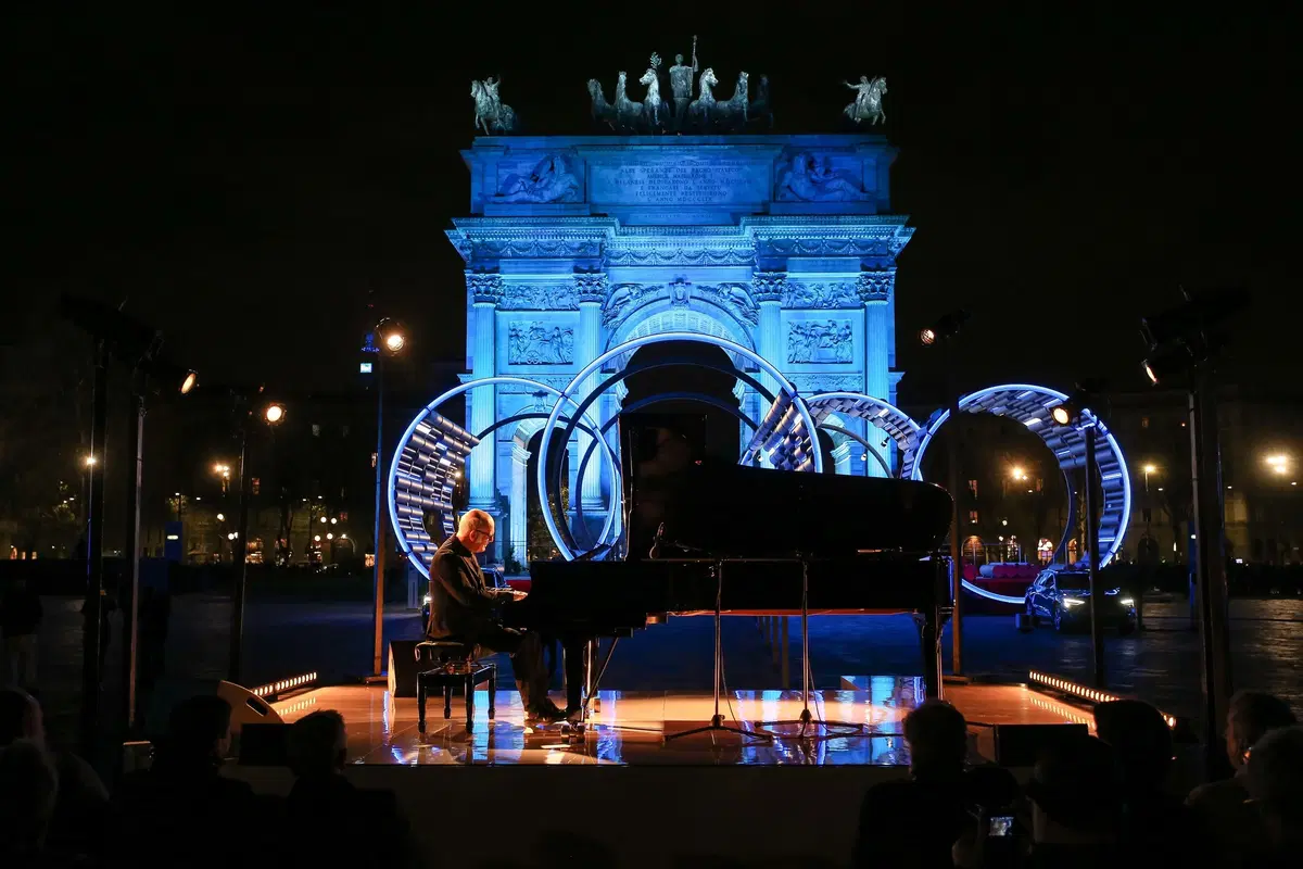 Audi City Lab 2019, Ludovico Einaudi incanta al Fuorisalone (6)