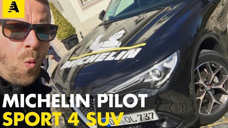 Nuovi Michelin Pilot Sport 4 SUV: la prova su Alfa Romeo Stelvio [video]