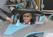 Di Maio e Raggi alla Formula E, ePrix di Roma 2019: E' il futuro