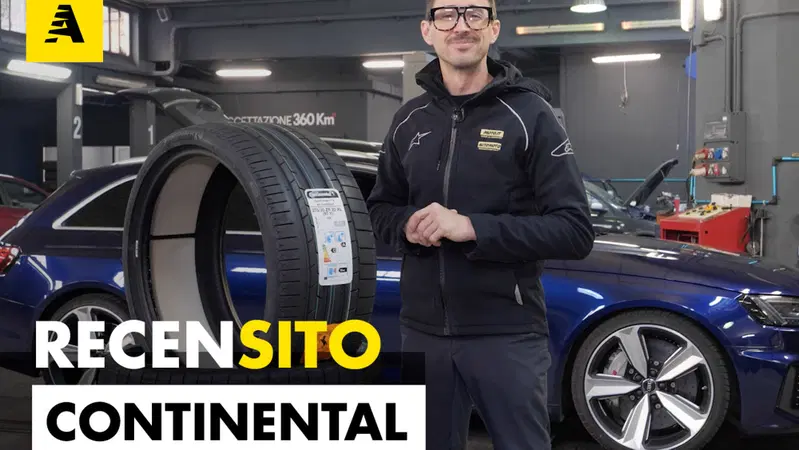 Continental SportContact 6. Recensito pneumatico estivo [Video]