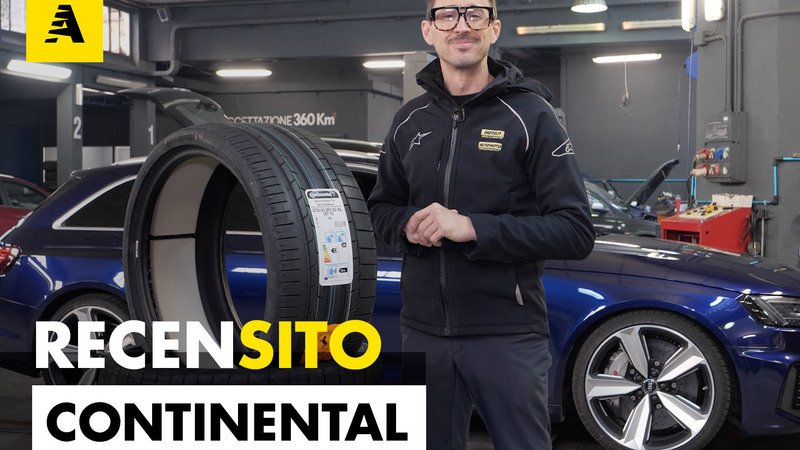 Continental SportContact 6. Recensito pneumatico estivo [Video]