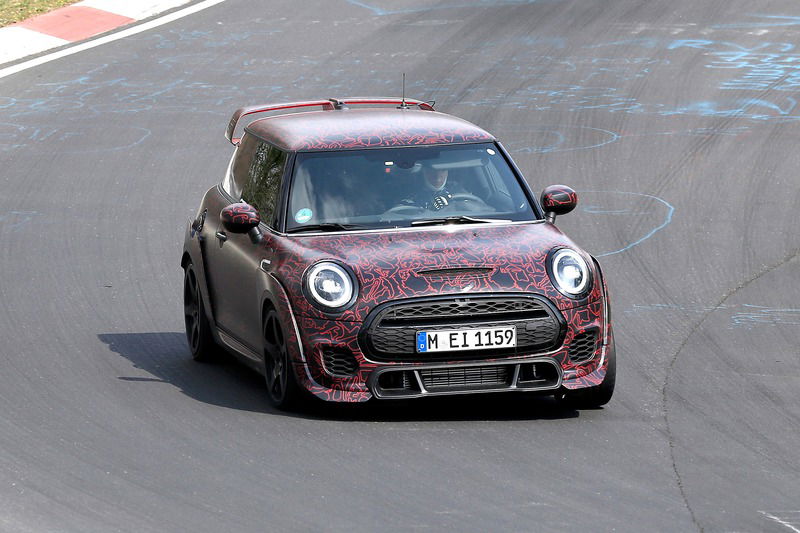 Mini John Cooper Works GP, le foto spia al Ring