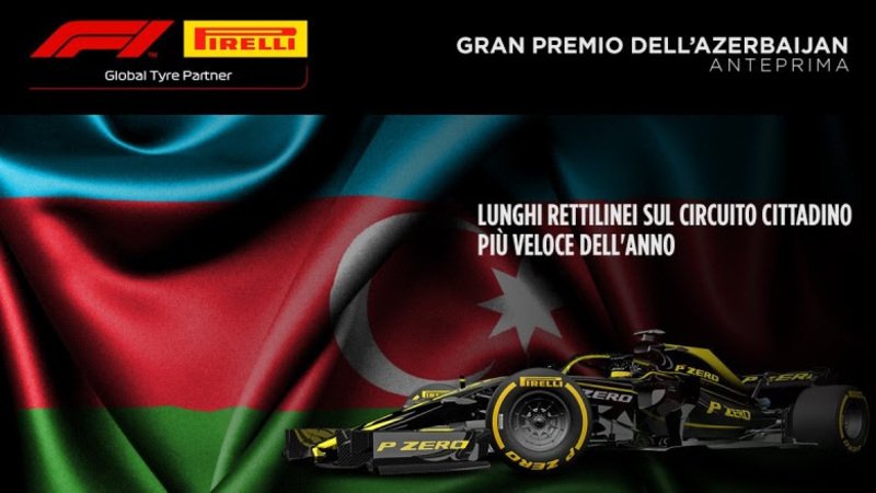 F1, GP Baku 2019: le gomme Pirelli in Azerbaijan
