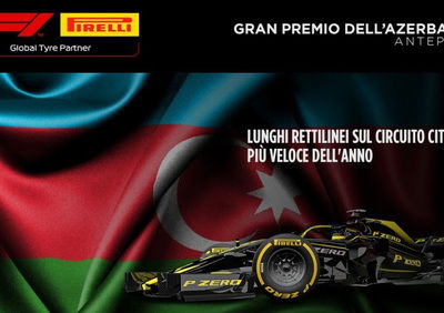 F1, GP Baku 2019: le gomme Pirelli in Azerbaijan