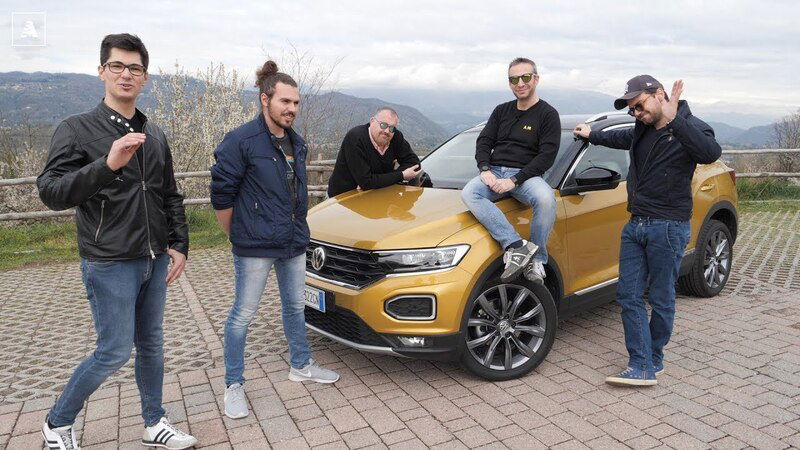 Volkswagen T-Roc, Test Drive vincitori Contest: in auto con Galeazzi e Bordoni [video]