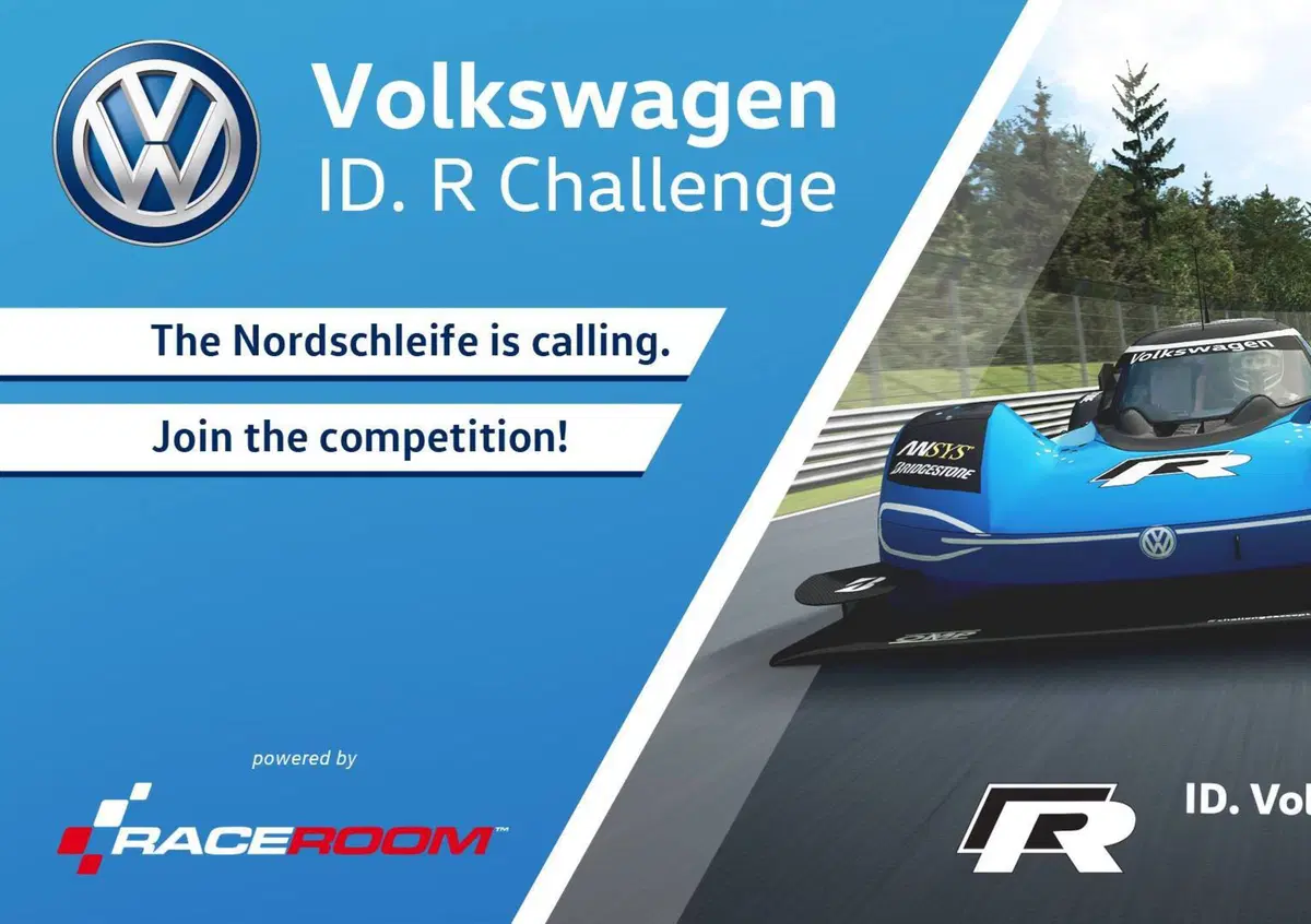 Raceroom, ecco la Volkswagen ID R Challenge
