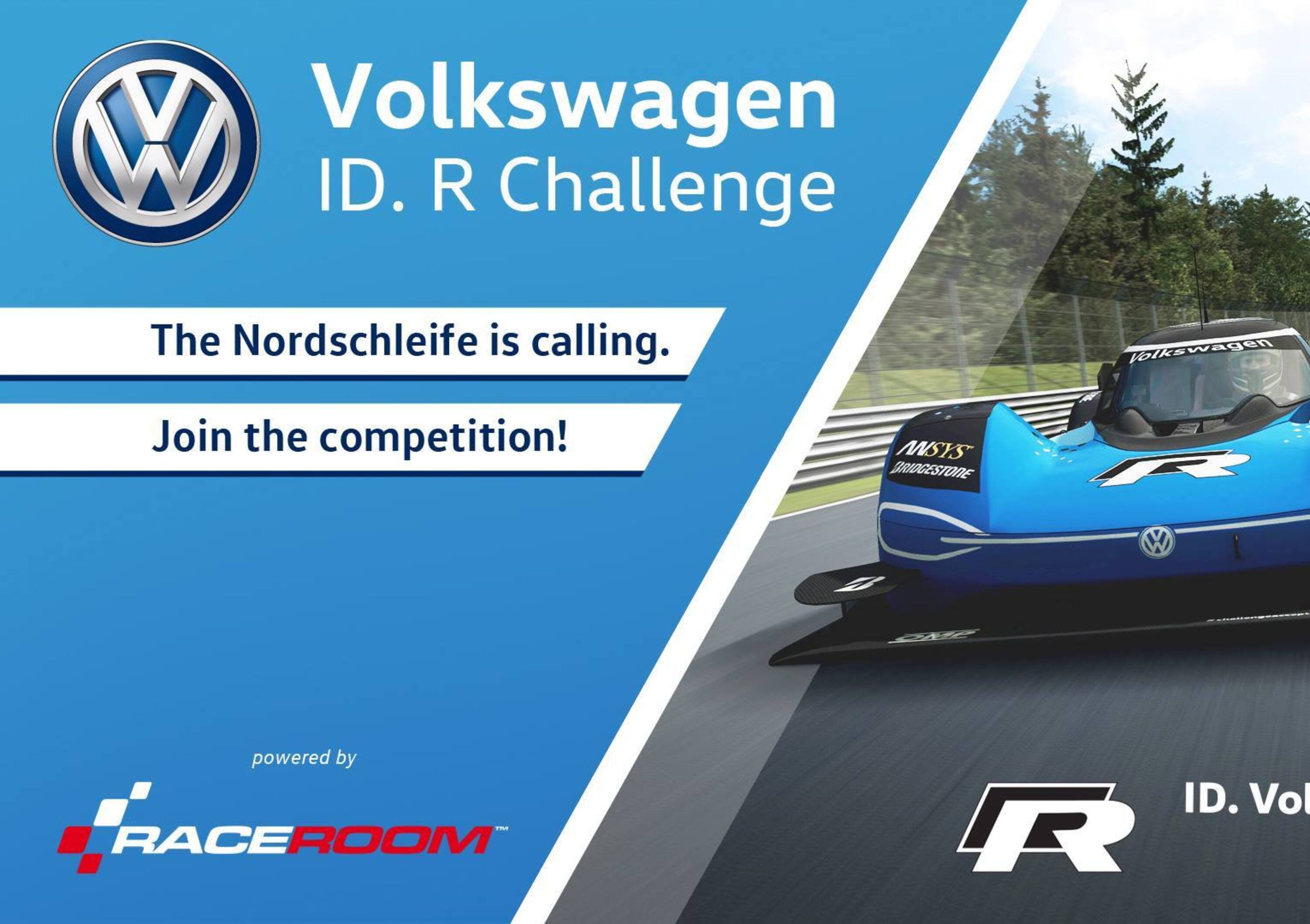 Raceroom, ecco la Volkswagen ID R Challenge