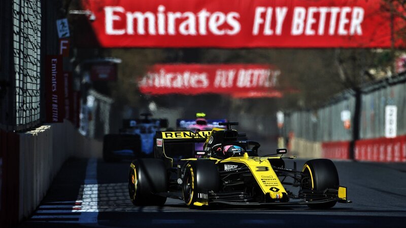 F1, GP Baku 2019: Ricciardo, tamponamento alla Di Maio