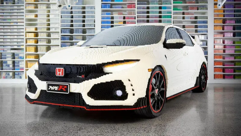 Honda Civic Type R, anche di Lego