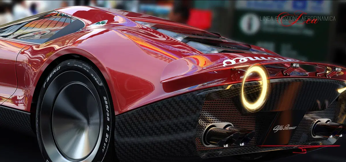 Alfa Romeo LEA, ipotesi sulla nuova 8C (3)