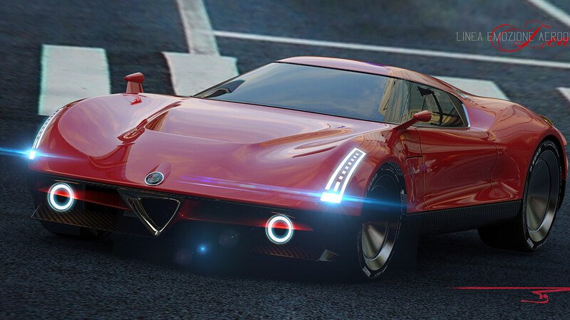 Alfa Romeo 6C H-Sport: bella da paura con il V6 e corrente quanto basta