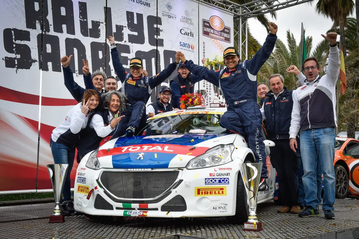 CIR 2016 Sanremo. Lampo accecante di Andreucci nel dominio assoluto di Peugeot
