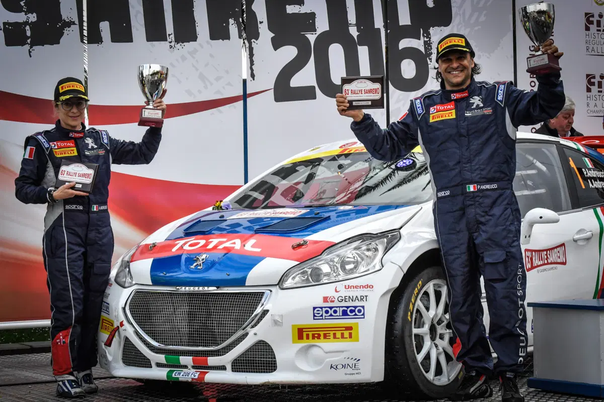CIR 2016 Sanremo. Lampo accecante di Andreucci nel dominio assoluto di Peugeot (30)