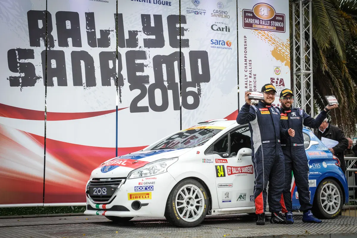CIR 2016 Sanremo. Lampo accecante di Andreucci nel dominio assoluto di Peugeot (34)