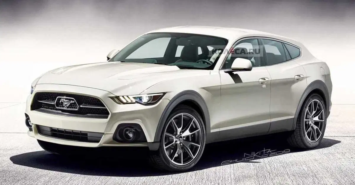 Ford Mustang SUV: il render della novit&agrave; elettrica