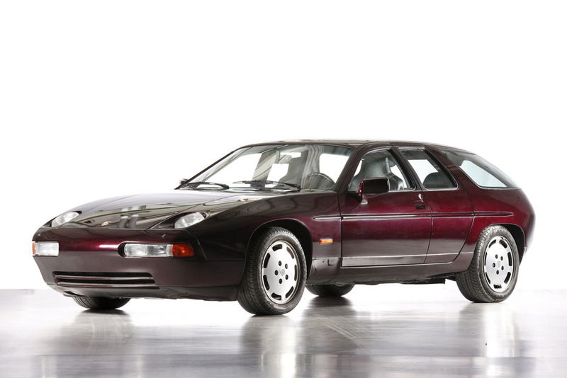 La Porsche 928 realizzata nel 1987 per il compleanno di Ferry Porsche. Anche questo progetto finisce nel dimenticatoio