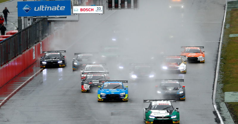 La partenza di Gara 1, Hockenheim 2019