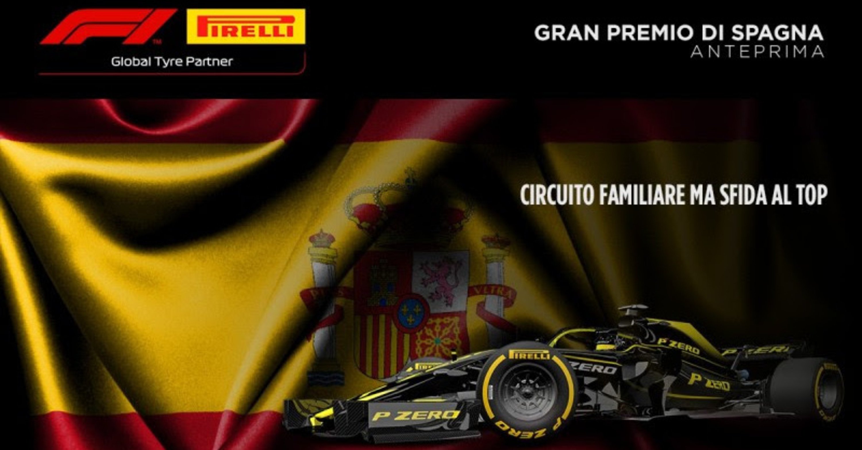 F1, GP Spagna 2019: le gomme Pirelli a Barcellona