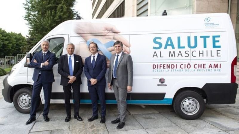 Salute Maschile, Urologia e Auto: Fiat in piazza con i medici di Fondazione Veronesi - visite gratis