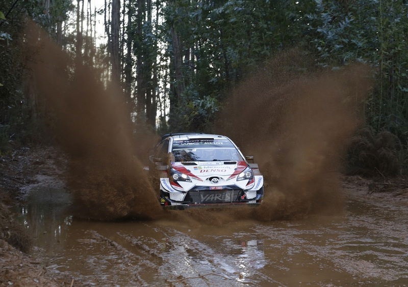 WRC 2019. Cile. Prima Tappa, Inferno Tanak (Toyota)