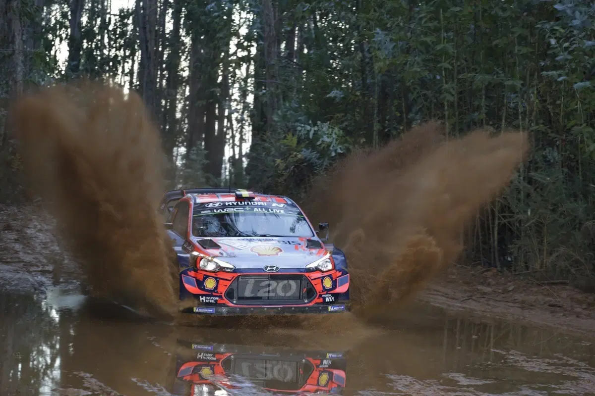 WRC 2019. Cile. Prima Tappa, Inferno Tanak (Toyota)