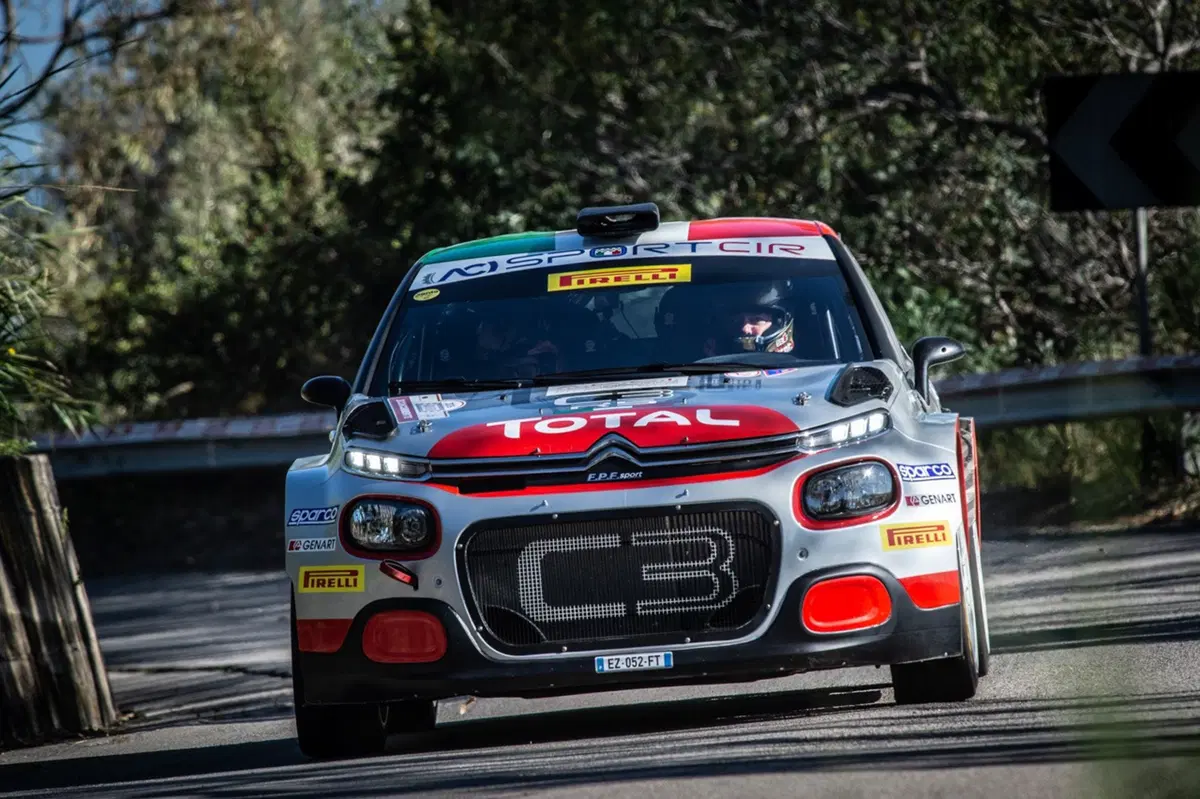 CIR 2019. Targa Florio. Infine Simone Campedelli (Ford) (2)