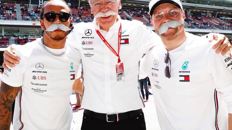 F1, GP Spagna 2019: Mercedes, una squadra coi baffi