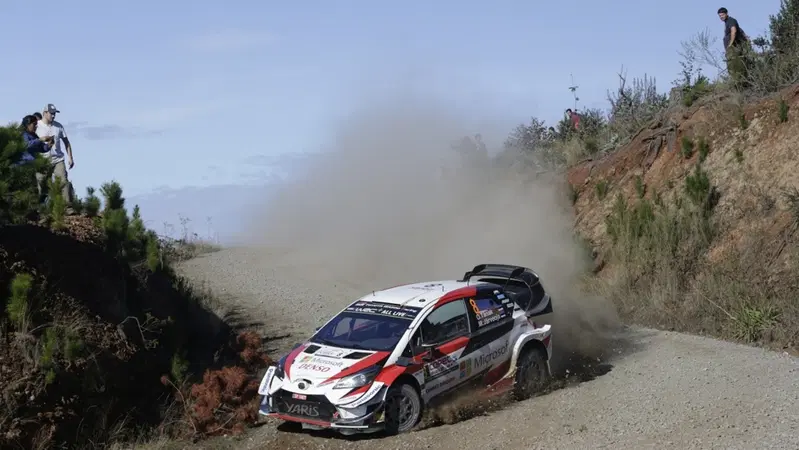 WRC19. Cile. Vince Tanak (Toyota) Esecuzione Perfetta