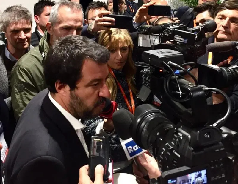 Salvini all'Automotive Dealer Day 2019